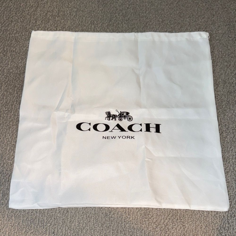 Coach White Storage Bag